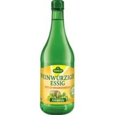 Kühne Weinwürziger Essig 750ml 6er Pack (6 x 750ml)