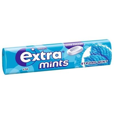 Wrigley's Extra Mints Strong Mint 24x28 g Packung