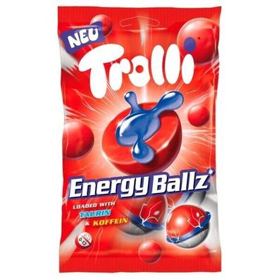 Trolli Energy Ballz Loaded with Taurin & Koffein 21x75 g Beutel