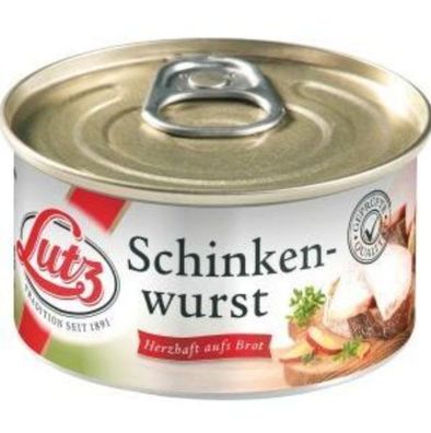 Lutz Schinkenwurst, 12er Pack (12 x 125 g)