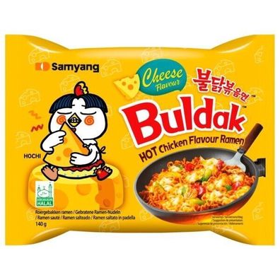 Samyang Hot Chicken Cheese 8x5x140g Beutel