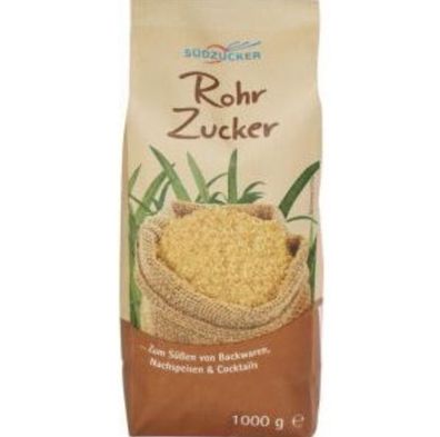 Südzucker Rohrzucker braun 5x1 kg Packung