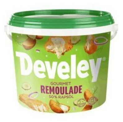 Develey Remoulade 50 %, Rapsöl 5 kg / Eimer