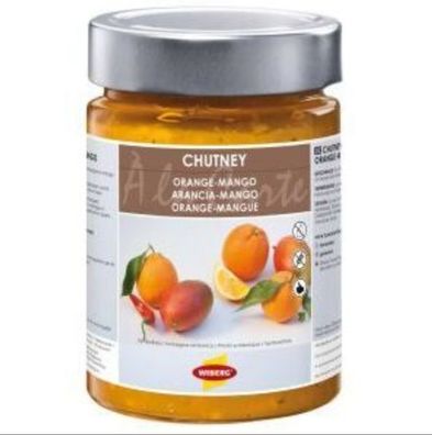 WIBERG Chutney Orange Mango 390g