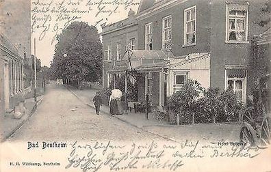 Bad Bentheim, Hotel Bellevue, Bahnpost 1904 Niedersachsen Postkarte AK