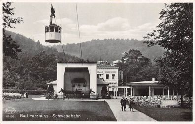 Bad Harzburg Schwebebahn Niedersachsen Postkarte AK 1933