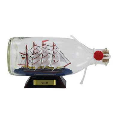 Buddelschiff, Flaschenschiff "Passat", Segelschiff Flasche 16 cm