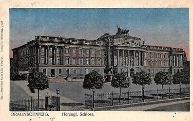 Braunschweig, Herzogliches Schloss Niedersachsen AK 1906