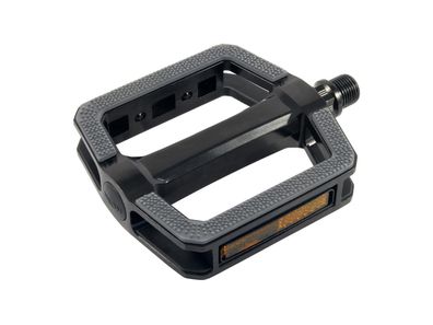 UNION Pedal "SP-180" SB-verpackt, Achse 9/16", Alu schwarz / grau