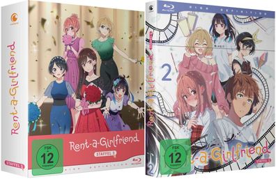 Rent-a-Girlfriend - Staffel 3 - Vol.1-2 + Sammelschuber - Blu-Ray - NEU