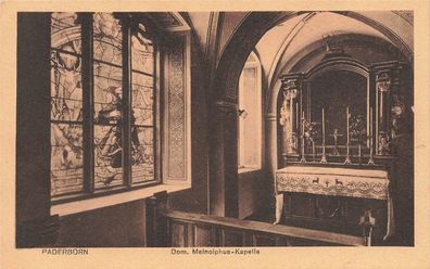 Melnolphus-Kapelle im Dom in Paderborn Nordrhein-Westfalen Postkarte AK