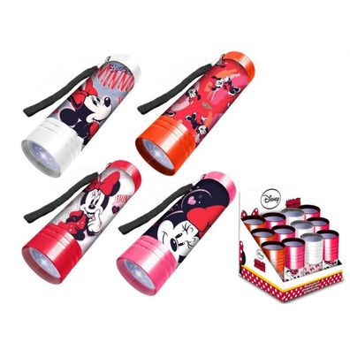 Mickey Maus Minnie Maus Taschenlampe Aluminium LED in 4 Varianten Disney