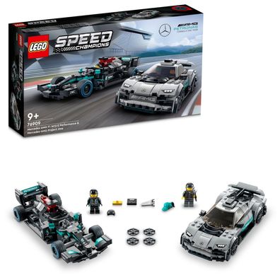 LEGO Speed Champions 76909 Mercedes-AMG F1 W12 E Performance & Mercedes-AMG