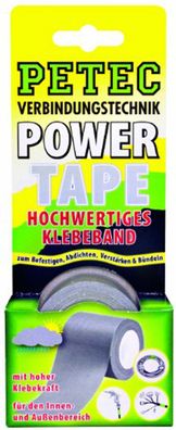 PETEC Gewebeband "POWER Tape Panzerband" 50 mm bre Rolle, 50 m, s