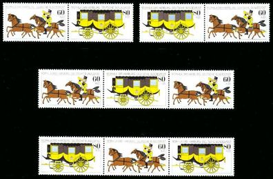 BRD BUND Zusammendruck Nr WZD5-WZD8 postfrisch S1ADDCE