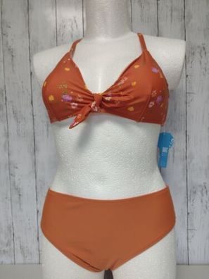 Damen Bikini Set CUPSHE mit Hasenkrawatte Größe L (44/46)