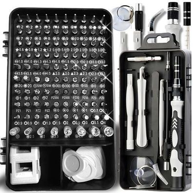 Schraubendreher Set 115 Teilig Stahl 98 Bits Professional Reparatursatz Retoo