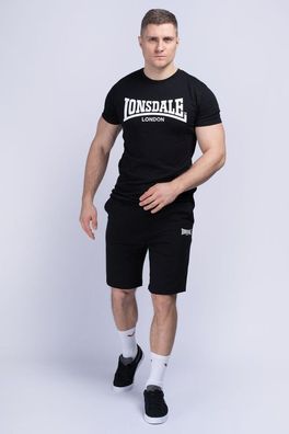 Lonsdale Trainingsanzug Moy T-Shirt & Shorts Set normale Passform