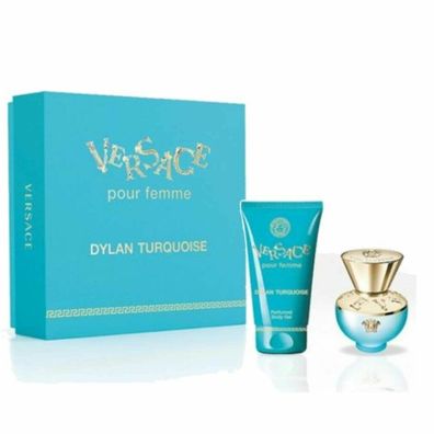 Set mit Damenparfüm Versace Dylan Turquoise (2 pcs)