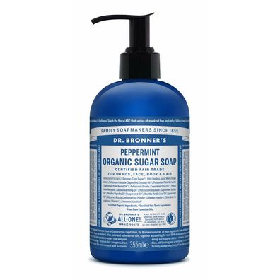 Dr. Bronner's - Bio-Zuckerseife Pfefferminz 355ml