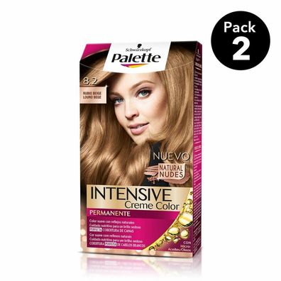 Dauerfärbung Palette Schwarzkopf Helles Blond N 8,2