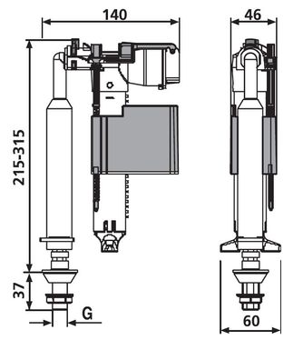 Sanit Eisenberg Universal - Füllventil 510U 3/8"