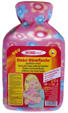 WUNDmed® Wärmflasche für Kinder mit waschbarem Überzug