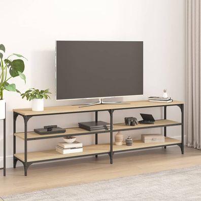 vidaXL TV-Schrank Sonoma-Eiche 160x30x50 cm Holzwerkstoff