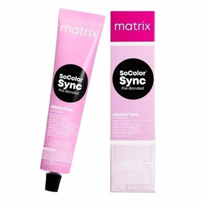 Matrix SoColor Sync Pre-Bonded 7MM Mittelblond Mocca Mocca 90ml