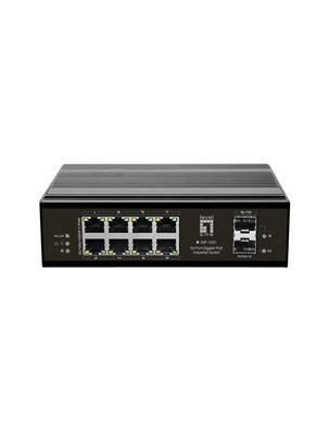 LevelOne Switch 8x GE IGP-1031 2xGSFP 240W 8xPoE