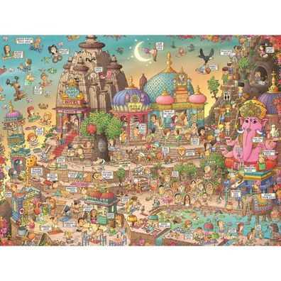 HEYE Yoga Earth Puzzle 1500 Teile