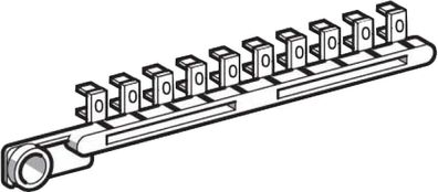 Schneider Electric Schilderstreifen AB1R0 Ziffer 0 Klemmenmarkierung 33891105858