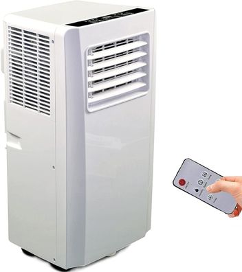 JUNG AIR TK04 Mobile Klimaanlage, 2,6 kW, 9.000 BTU, Energieklasse A, 24h-Timer