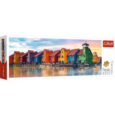 TREFL Panorama Puzzle Groningen, Niederlande 1000 Teile