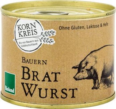 Kornkreis Bioland Bauernbratwurst 190g