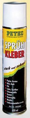 PETEC Universalklebstoff "Sprühkleber" K 400 ml Spraydose