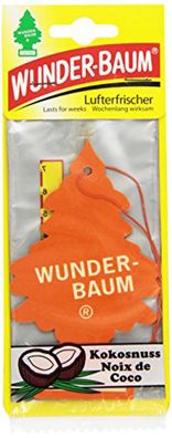 Lufterfrischer "Der Wunderbaum" Einzeln Kokosnuss