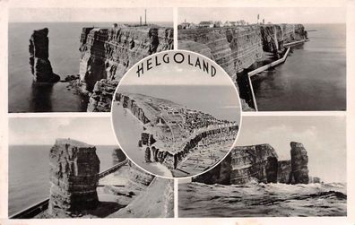 Helgoland Ansicht Postkarte AK 1939