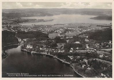 Holsteinische Schweiz Kurort Malente-Gremsmühlen Kellersee Postkarte AK