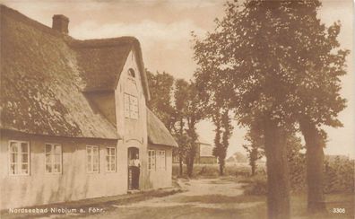 Nordseebad Nieblum auf Föhr Schleswig-Holstein Postkarte AK