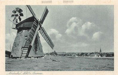 Nordseebad Nebel a. Amrum Postkarte AK