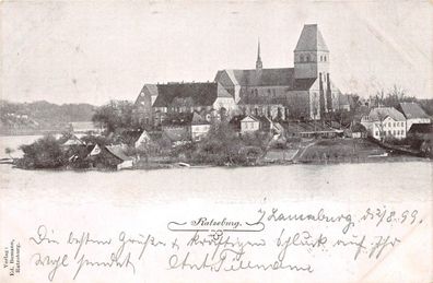 Ratzeburg Ansicht Postkarte AK 1899