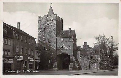 Naumburg (Saale) Marientor, Laden, Geschäfte Postkarte 1938