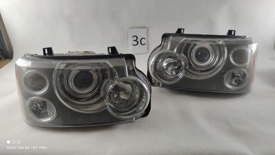 Scheinwerfer RANGE ROVER VOGUE L322 LIFT XENON 7H42-13W029-BA LINKS RECHTS komplett