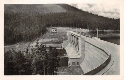 Weltbad Karlsbad Talsperre Postkarte AK 1940