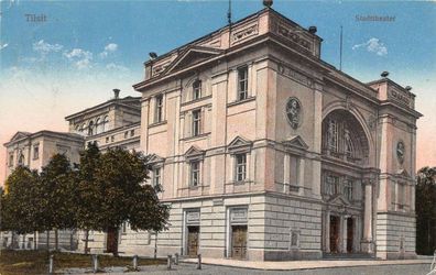 Tilsit (Sowetsk) Stadttheater Postkarte 1940