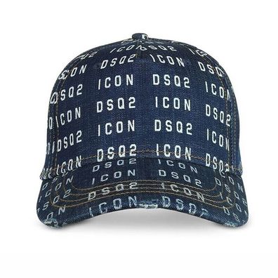 Dsquared2 Jeans Denim Icon DSQ2 Logo Baseball Cap