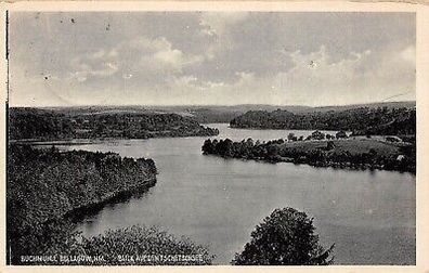 Buchmühle bei Lagow NM. Blick auf den Tschetschsee Postkarte AK 1930