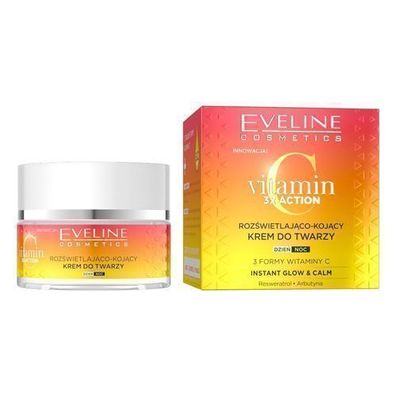 Eveline Vitamin C Creme, 50 ml – Leuchtend & Beruhigend