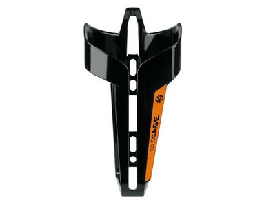 Trinkflaschenhalter SKS Velocage Kunststoff, schwarz glänzend/orange